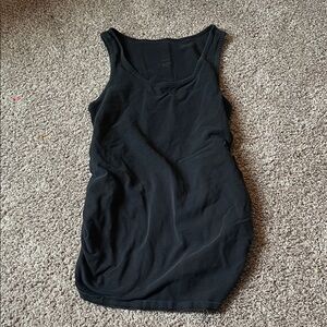 Paisley Sky maternity tank top